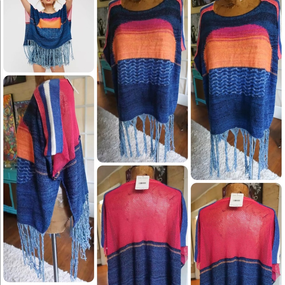 Free People Sunset Fringe Top